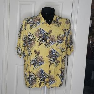 BoardLord Hawaiian Surfer Casual Friday Shirt XL
